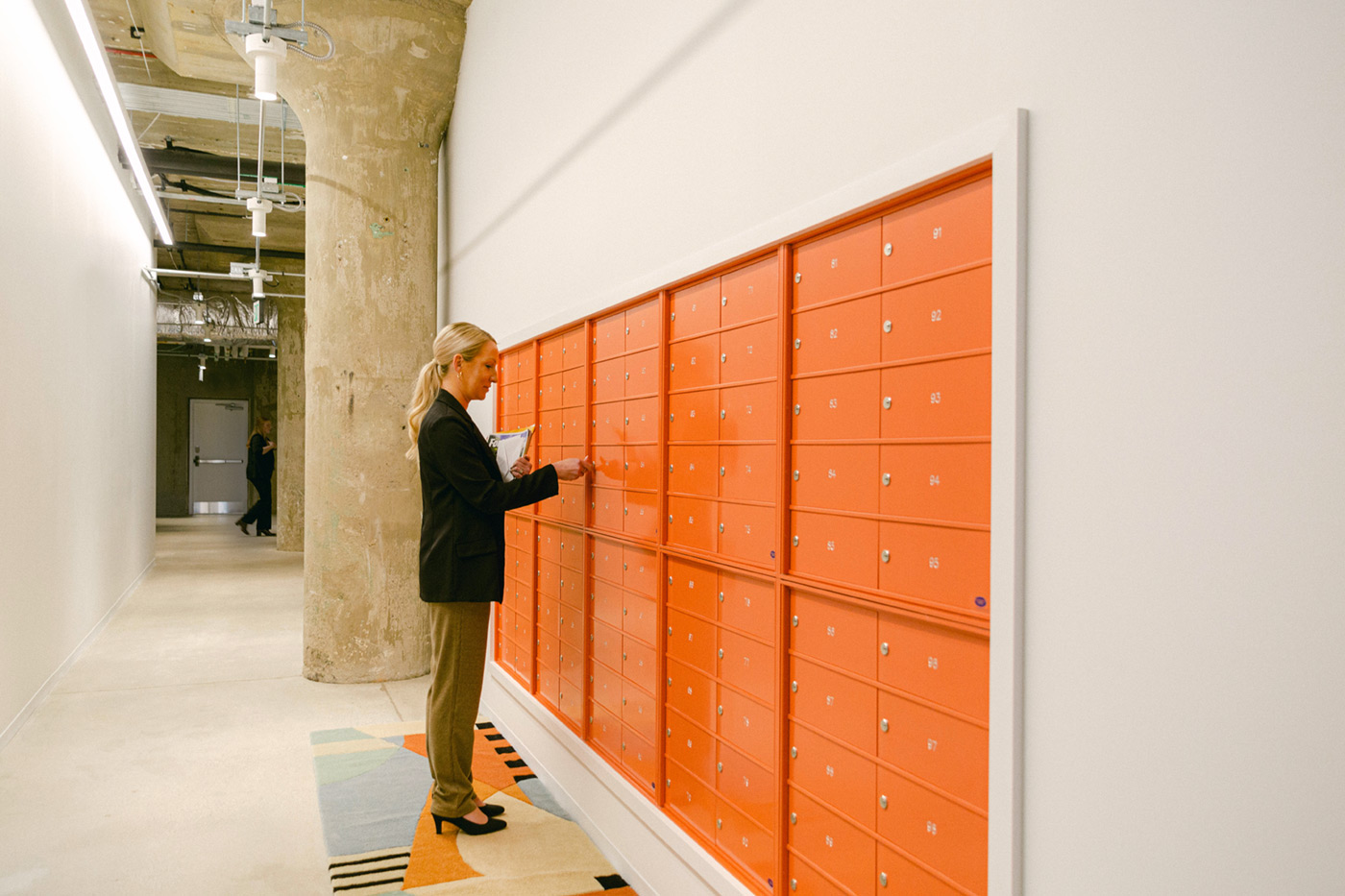 Lockboxes in coworking spaces