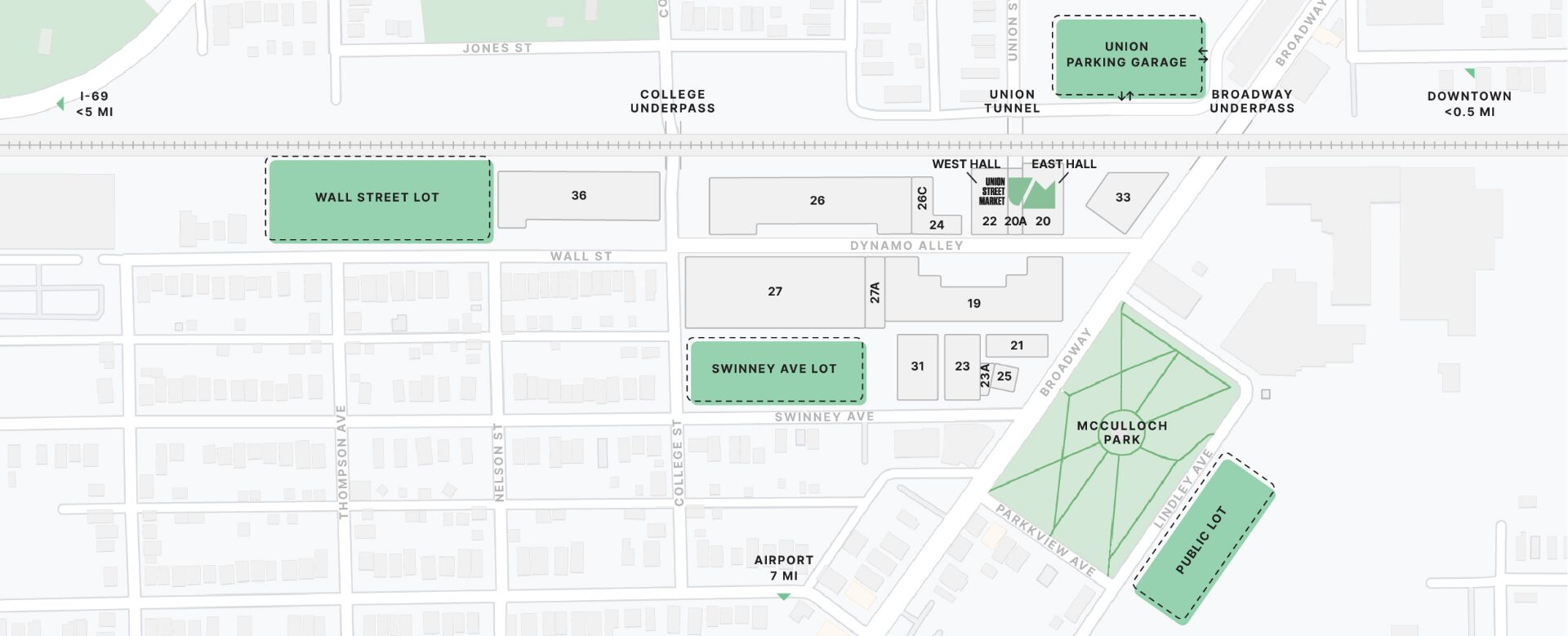 Parking Map Overview